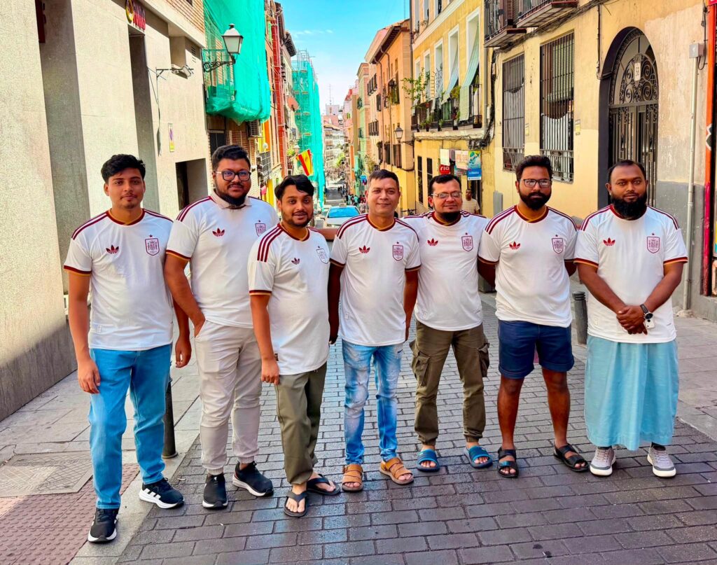 Cibeles se prepara para recibir a la selección española